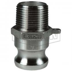 Dixon 4in Male Cam and Groove Fitting x MIP 316SS 400-F-SS