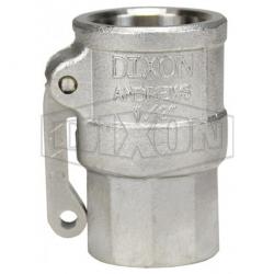 Dixon 1/2in 316SS Female Cam and Groove Fitting x FIP 50-D-SS