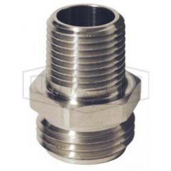 Dixon 3/4in Male GHT x 3/4in Male NPT 303 Stainless Steel 5081212SS