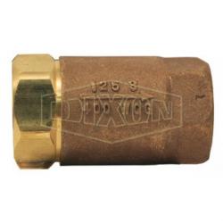 Dixon 3/4in Brass Ball Cone Check Valve FNPT, Domestic 61-104