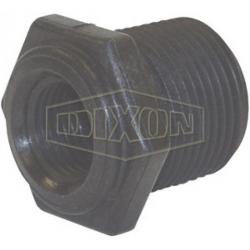 Dixon Polypro PVC 80 Reducer Bushing 2in Mip x 1-1/2in Fip 62198