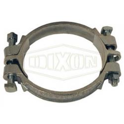 Dixon Double Bolt Clamp with SC12 Saddles  Plated Iron, Bolt-MB8500, Nut-MN8 675
