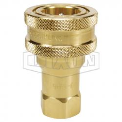 Dixon Brass 3/4in ISO-B Coupler x 3/4in FIP 200025-6 6HF6-B