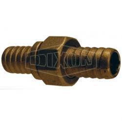 Dixon 3/4in Standard Shank Cast Coupling with Hex Nut Brass GHT CBC76
