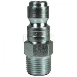 Dixon Automotive Quick-Connect Plug Steel 1/2in x 3/8in Male NPT DCP1703