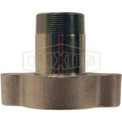 Dixon 1in Boss MNPT Adapter with Wing Nut Plated Steel GMAS11