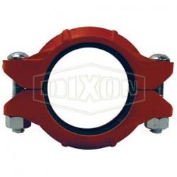 Dixon 2in Painted Light Weight Coupling, EPDM Gasket Ductile Iron (#7000-G200E) L02
