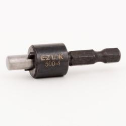E-Z Lok 500-4 Drive Tool for Threaded Inserts with Internal Threads 5/16in-18, 5/16in-24, M8-1.25