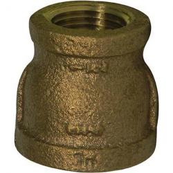 Mcondald 72210 1in x 3/4in Brass Reducing Coupling LEAD FREE 5422-159