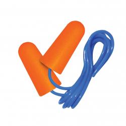 Proferred Polyurethane PU Disposable Corded Foam Earplugs M17020