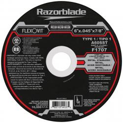 Flexovit 6in x .045in x 7/8in Cutoff Wheel F1707 