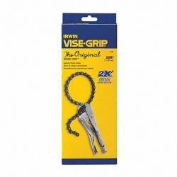 Irwin Vise-Grip 9in Locking Chain Clamp Wrench 18in Jaw Capacity 586-20R