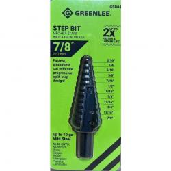 Greenlee 3/16in-7/8in Step Bit #4 GSB04