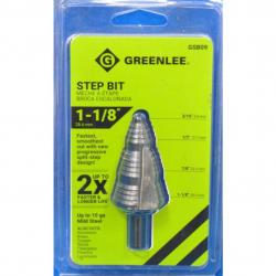 Greenlee 7/8in-1-1/8in Step Bit #9 GSB09