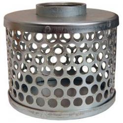 Dixon 4in Round Hole Strainer Zinc Plated Steel RHS40