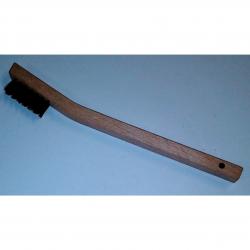 Brass Wire Curved Wood Handle Weld Brush 273