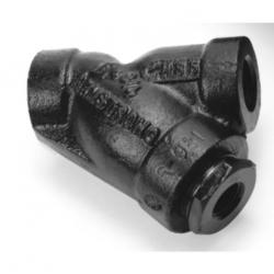 Armstrong B1SC 1/2in NPT Cast Carbon Steel Strainer with 3/8in NPT Blowdown, 304SS .045 Perf. Screen B4923-1