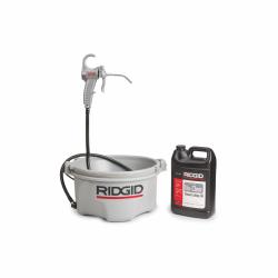 Ridgid 418 Oiler with Gallon Premium Thread Cutting Oil 10883