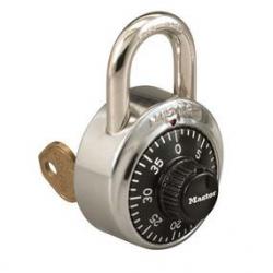 Master Lock 1525 Combo Lock with Master Keys