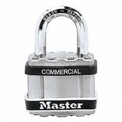 Master Lock Weather Proof Lock Short Shackle M5KASTS Key# 2424