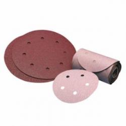 Carborundum 5in with 5-Hole Vacuum Link Disc Roll D-3329 80 Grit 4 Rolls/Box 481-05539515295 