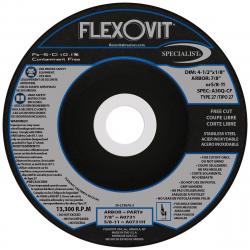Flexovit 4-1/2in x 1/8in x 7/8in A0731 SS