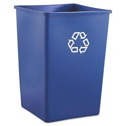 Rubbermaid Recycle Container Blue 35 Gallon RCP395873BLU