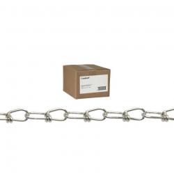 Campbell #1 Double Loop Inco Chain Zinc Plated 100/Box T0750124N