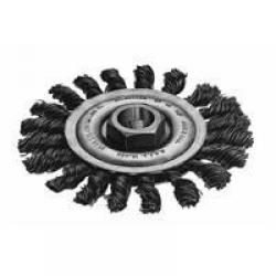 Milwaukee 4in Full Cable Twist Knot Wire Wheel - Carbon Steel 48-52-5030