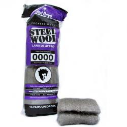 Steel Wool #0000 Super Fine Pads 16/Pack 0310