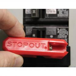 Accuform STOPOUT Low-Profile Circuit Breaker Lockout KDD170