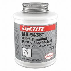 Loctite MR 5438 No More Leaks White Threaded Plastic Pipe Sealant 16oz  12/Box 442-1537780 
