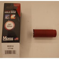 Morse 7/8in    Hole Saw AV14