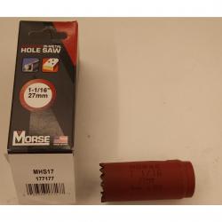 Morse 1-1/16in Hole Saw AV17
