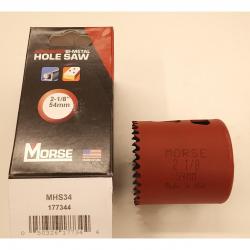 Morse 2-1/8in  Hole Saw AV34