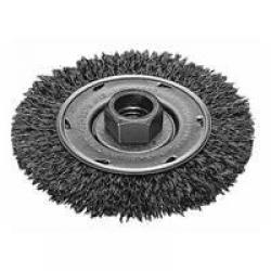 Milwaukee 4in Radial Crimped Wheel- Carbon Steel 48-52-5070