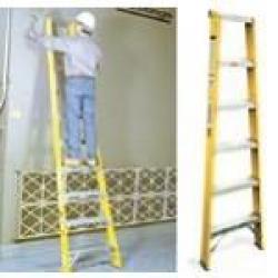 6ft Shelf Ladder Fiberglass   30206