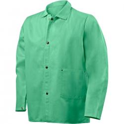 Steiner Large 9oz FR Cotton Welding Jacket 30in Green 1030-L (Replaces MIG100)