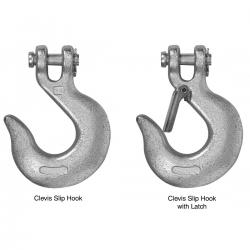 Campbell 3/8in Clevis Slip Hook Grade 43 Zinc Plated T9401624