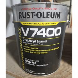 Rust-Oleum 245478 Gallon Federal Safety Red Old 3464