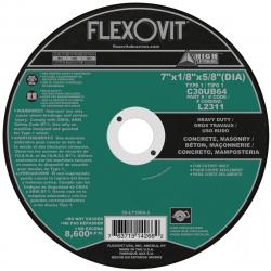 Flexovit 7in x 1/8in x 5/8in Masonary Circular Saw Blade C30UB64 L2311