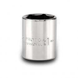 Proto 1in Shallow Socket 6-Point 1/2in Drive J5432H
