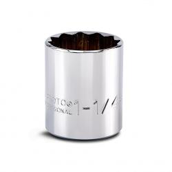 Proto 1-1/4in Shallow Socket 12-Point 1/2in Drive J5440
