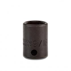 Proto 9/16in Shallow Impact Socket 6-Point 3/8in Drive J7218H