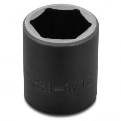 Proto 1-1/16in Shallow Impact Socket 6-Point 1/2in Drive J7434H