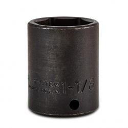 Proto 1-1/8in Shallow Impact Socket 1/2in Drive J7436H
