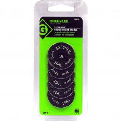 Greenlee Replacement Blades for 1940 Metal Conduit Cutter 5/Pack 1941-5