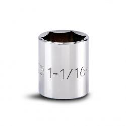 Proto 1-1/16in Shallow Socket 6-Point 1/2in Drive J5434H