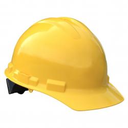 Radians Yellow Granite Cap Style 4 Point Ratchet Hard Hat GHR4-Yellow