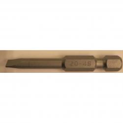 Evco 3/16in x 1-15/16in Slotted Power Bit 20-4S